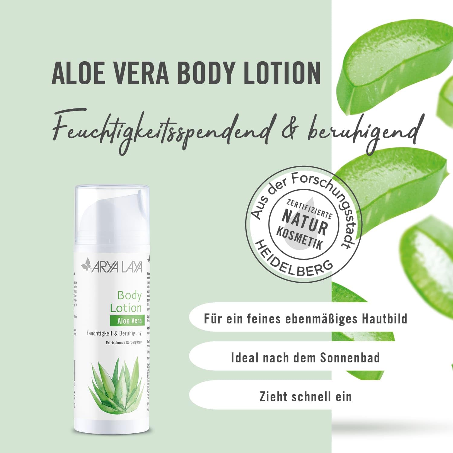 arya-laya-aloe-vera-body-lotion-150-ml-after-sun image 2