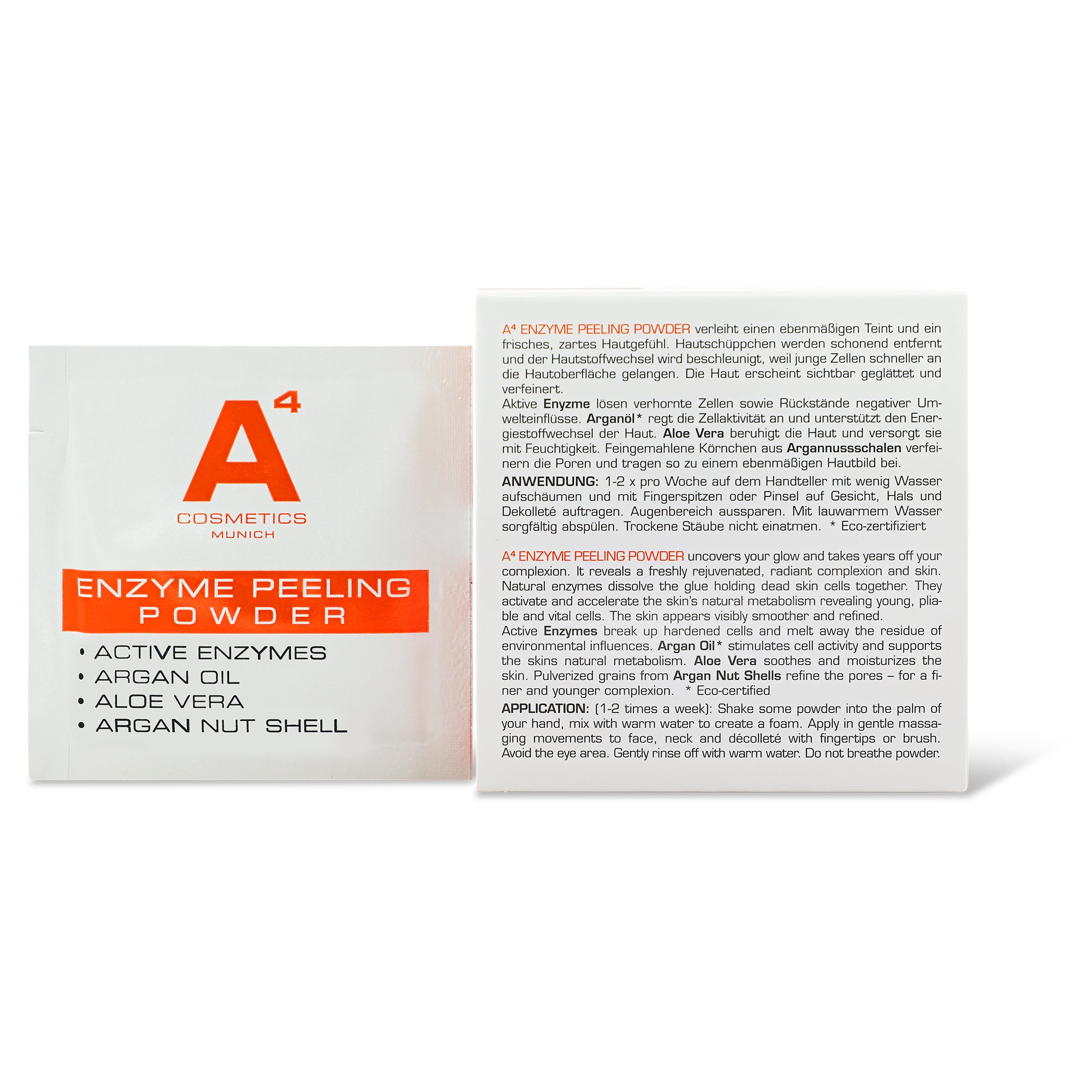 a4-enzyme-peeling-powder-gesichtspeeling-15-sachets-poren image 3