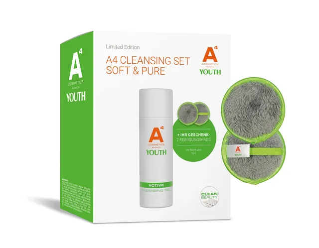 a4-youth-active-cleansing-reinigungsgel-150ml-mit-aloe-vera image 1