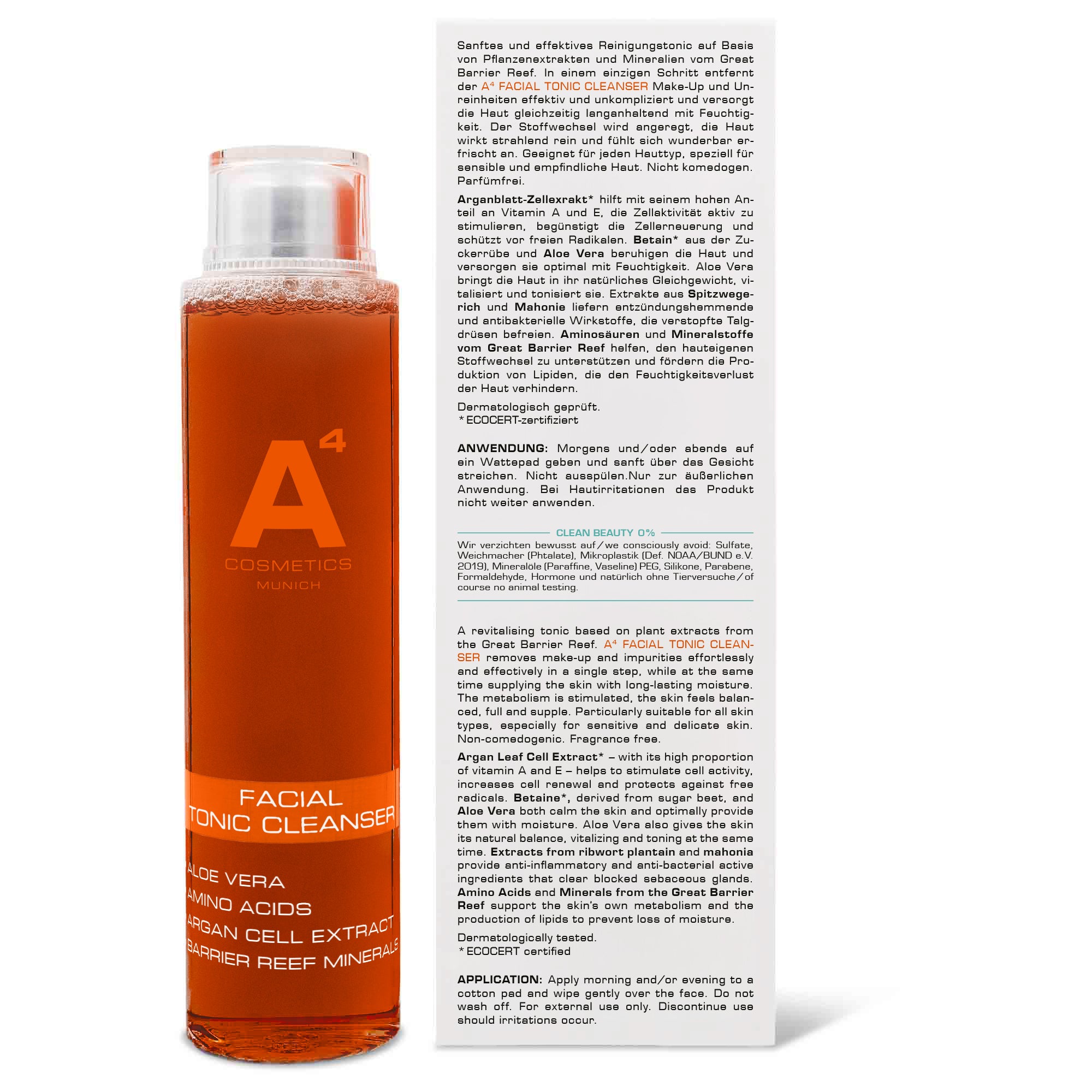 a4-facial-tonic-cleanser-gesichtswasser-200ml-mild image 3