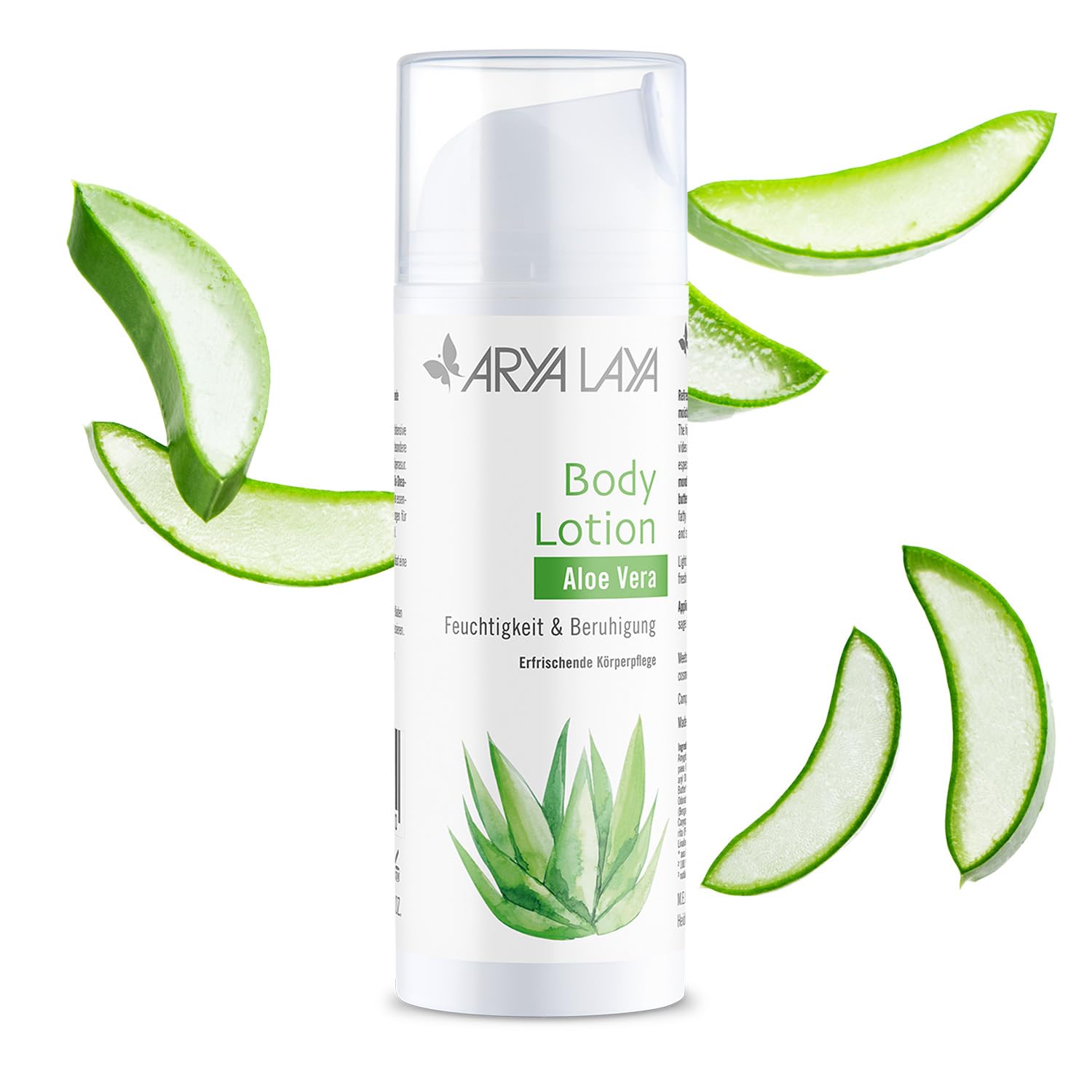 arya-laya-aloe-vera-body-lotion-150-ml-after-sun image 1