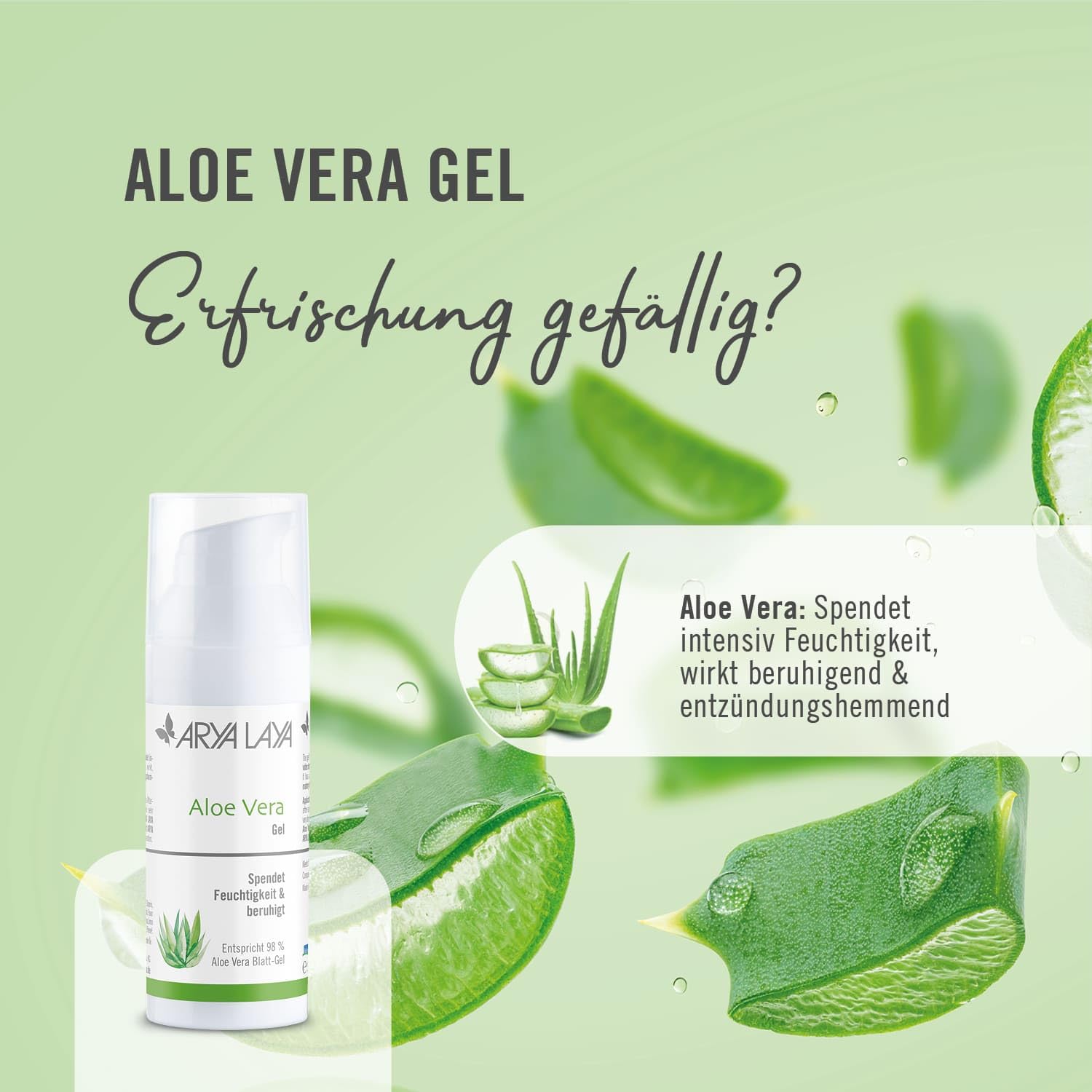 arya-laya-aloe-vera-gel-150-ml-mit-98-bio-aloe image 3